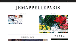 Desktop Screenshot of jemappelleparis.com